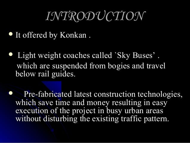 skybus technology ppt